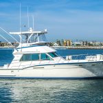 JOINT VENTURE is a Hatteras 46 FlyBridge Yacht For Sale in San Diego-1