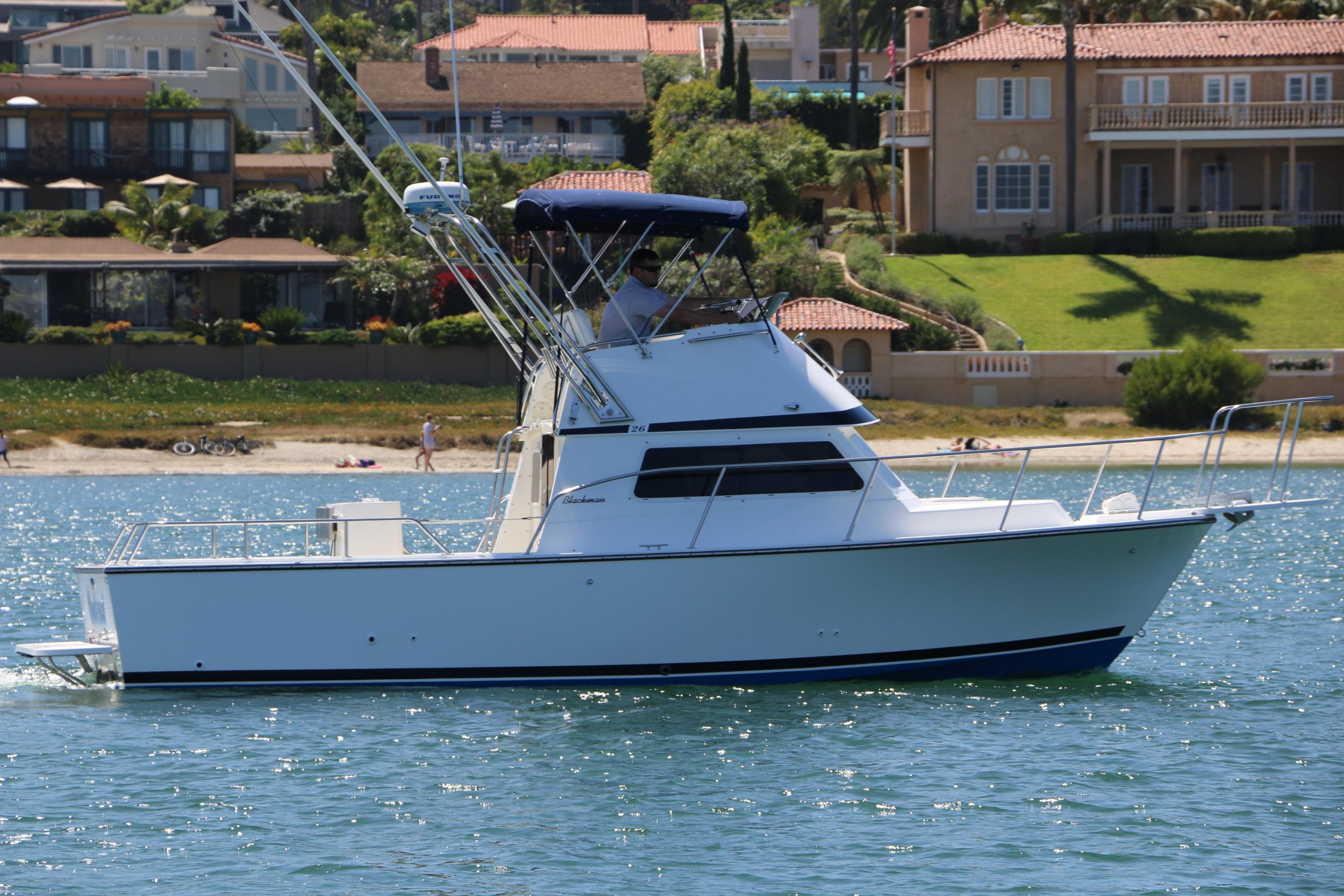 Outcast is a Blackman Billfisher 26 Yacht For Sale in San Diego-0