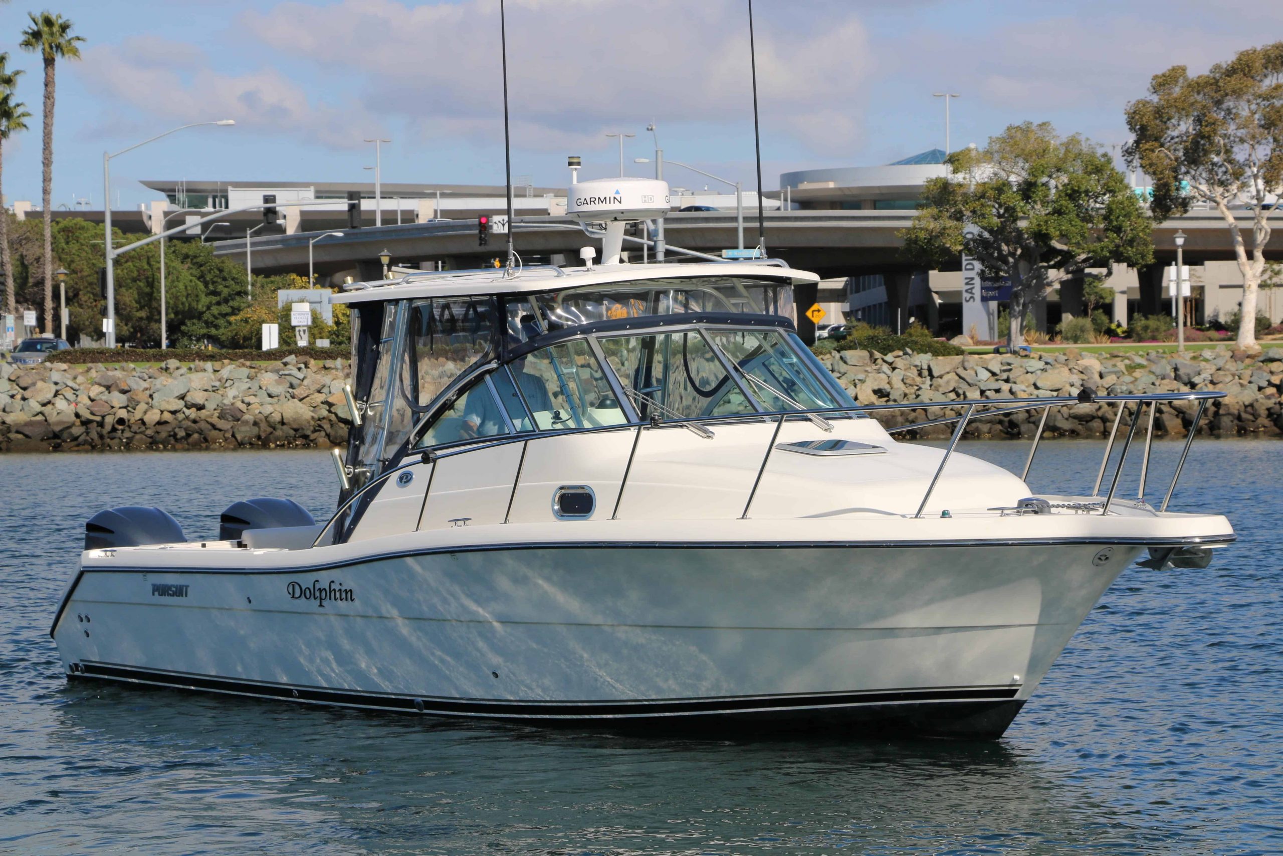  is a Pursuit 3070 Offshore Yacht For Sale in San Diego-0