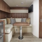 Hatteras GT45 Express Dining Area