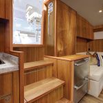Hatteras GT45 Express Galley and Helm Deck