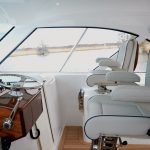 Hatteras GT45 Express Helm Seating Lower