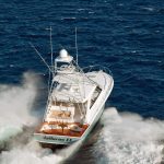 Hatteras GT45 Express Stern Running With Tower
