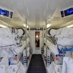 Hatteras GT70 Engine Room