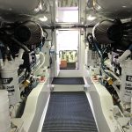 Hatteras GT65 Carolina Engine Room