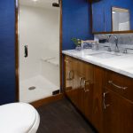 Hatteras GT70 Enclosed Bridge Full Bathroom