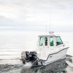 Boston Whaler 285 Conquest Pilothouse Running