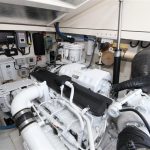 Cabo 40 Express Engine Room