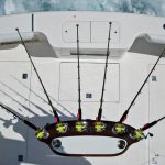 Cabo 38 Flybridge Rod Holders