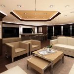 Ocean Alexander 135 Mega Yacht Lounge
