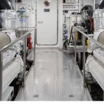 Ocean Alexander 118 Mega Yacht Engine Room