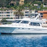The Lounge is a Navigator 44 Pilothouse Yacht For Sale in San Diego-30