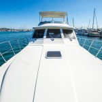 The Lounge is a Navigator 44 Pilothouse Yacht For Sale in San Diego-3