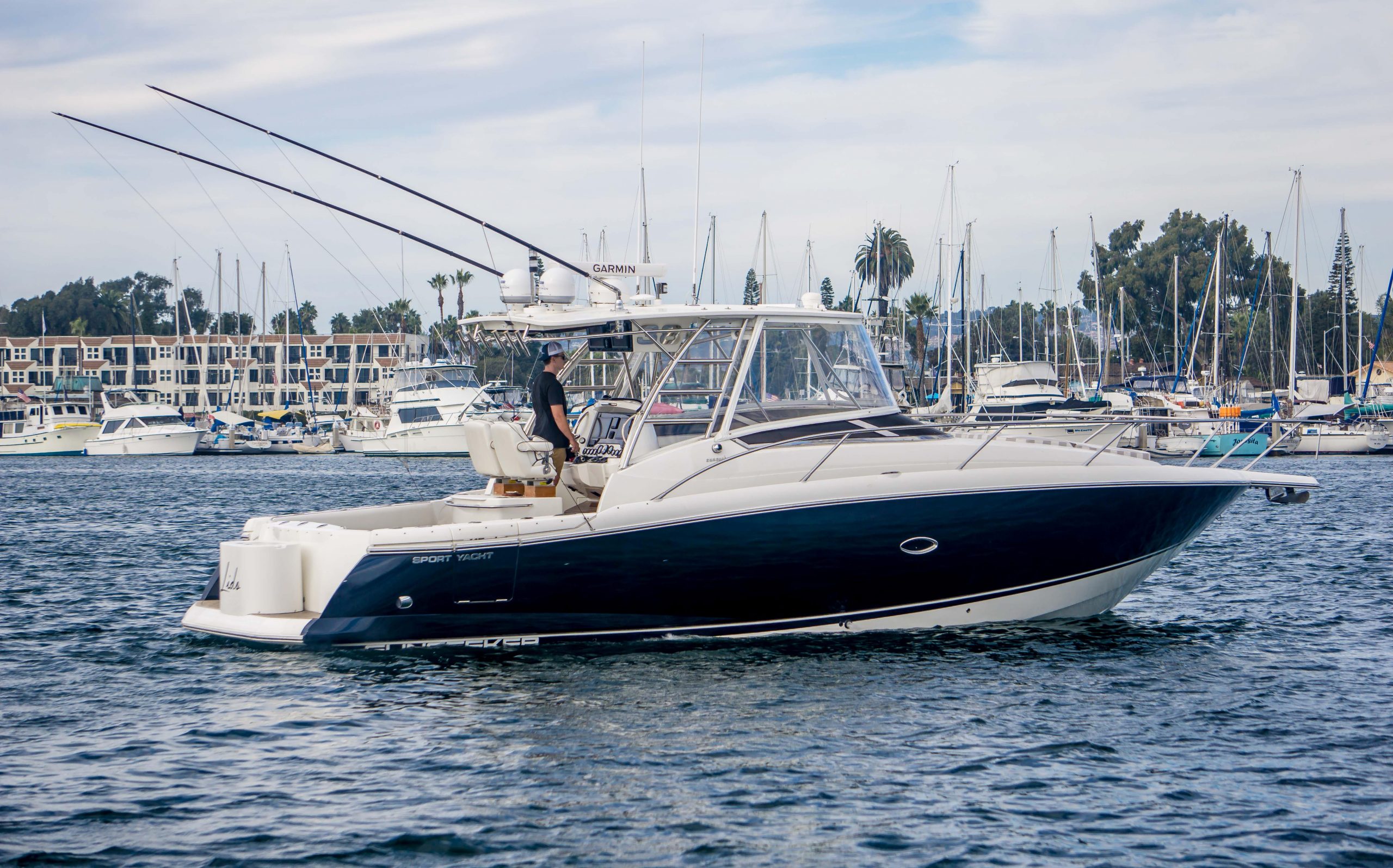  is a Sunseeker Sportfisher 37 Yacht For Sale in San Diego-0