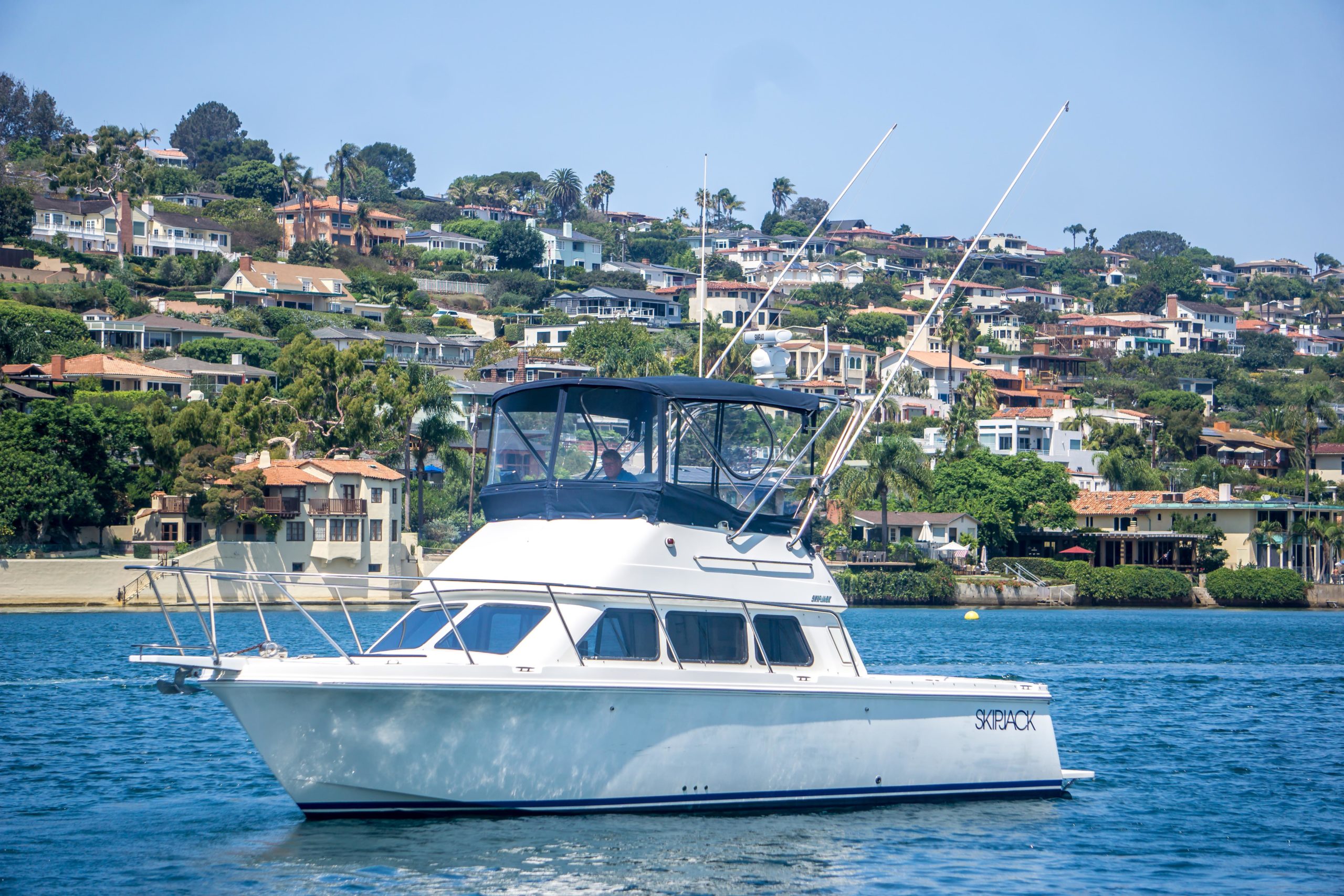 Miss My Money is a Skipjack 30 Flying Bridge Yacht For Sale in San Diego-0