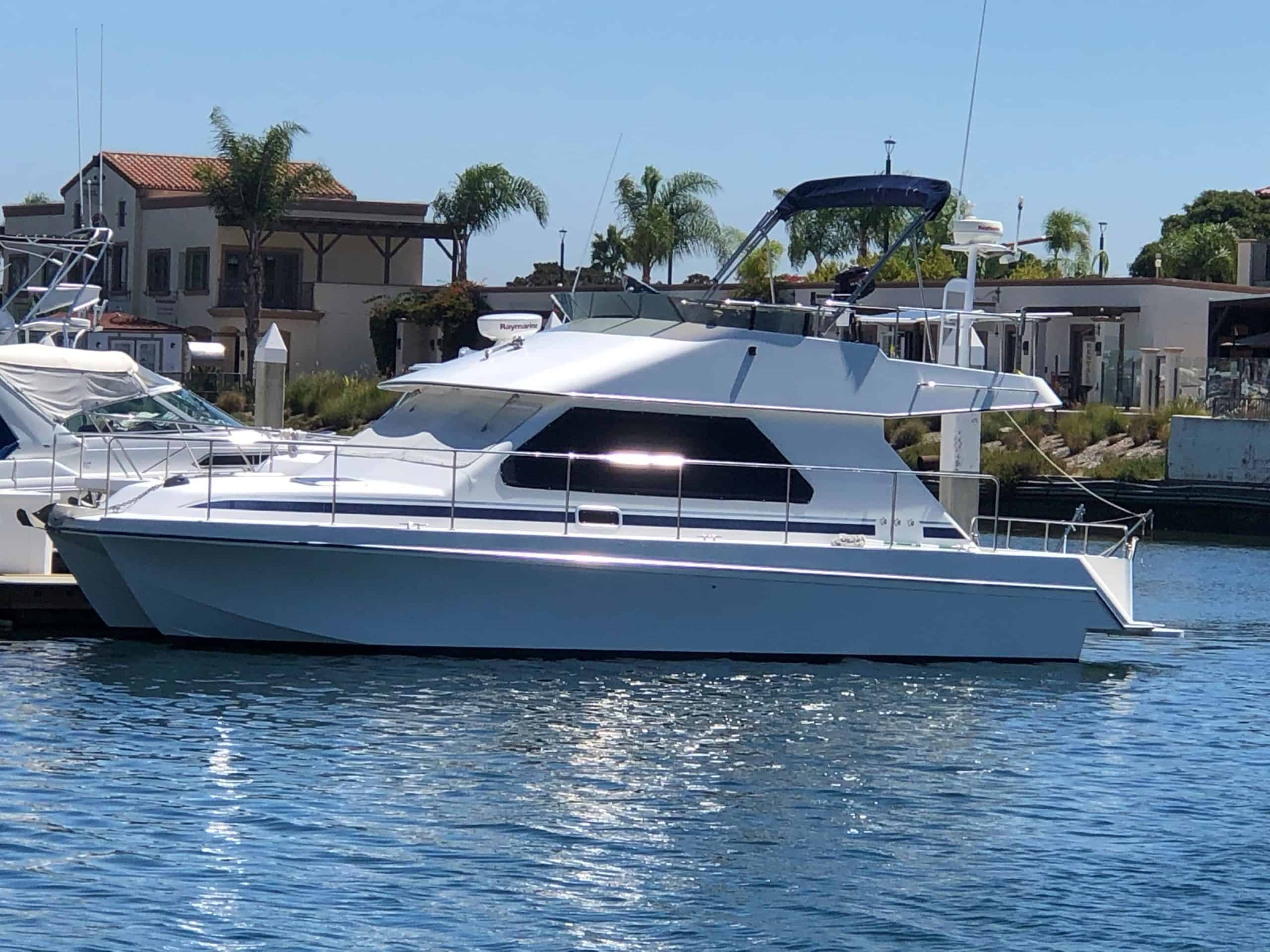 Bobcat is a Zeta 32 Power Cat Yacht For Sale in San Diego-0