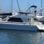 Bobcat is a Zeta 32 Power Cat Yacht For Sale in San Diego-3