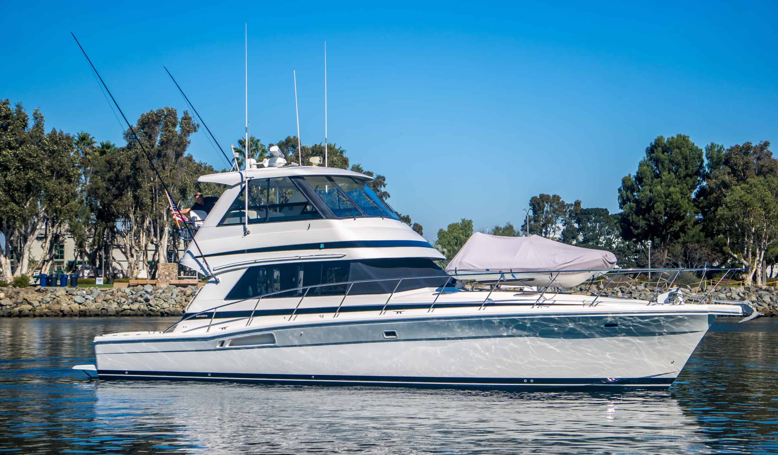  is a Riviera 48 Convertible Yacht For Sale in San Diego-0