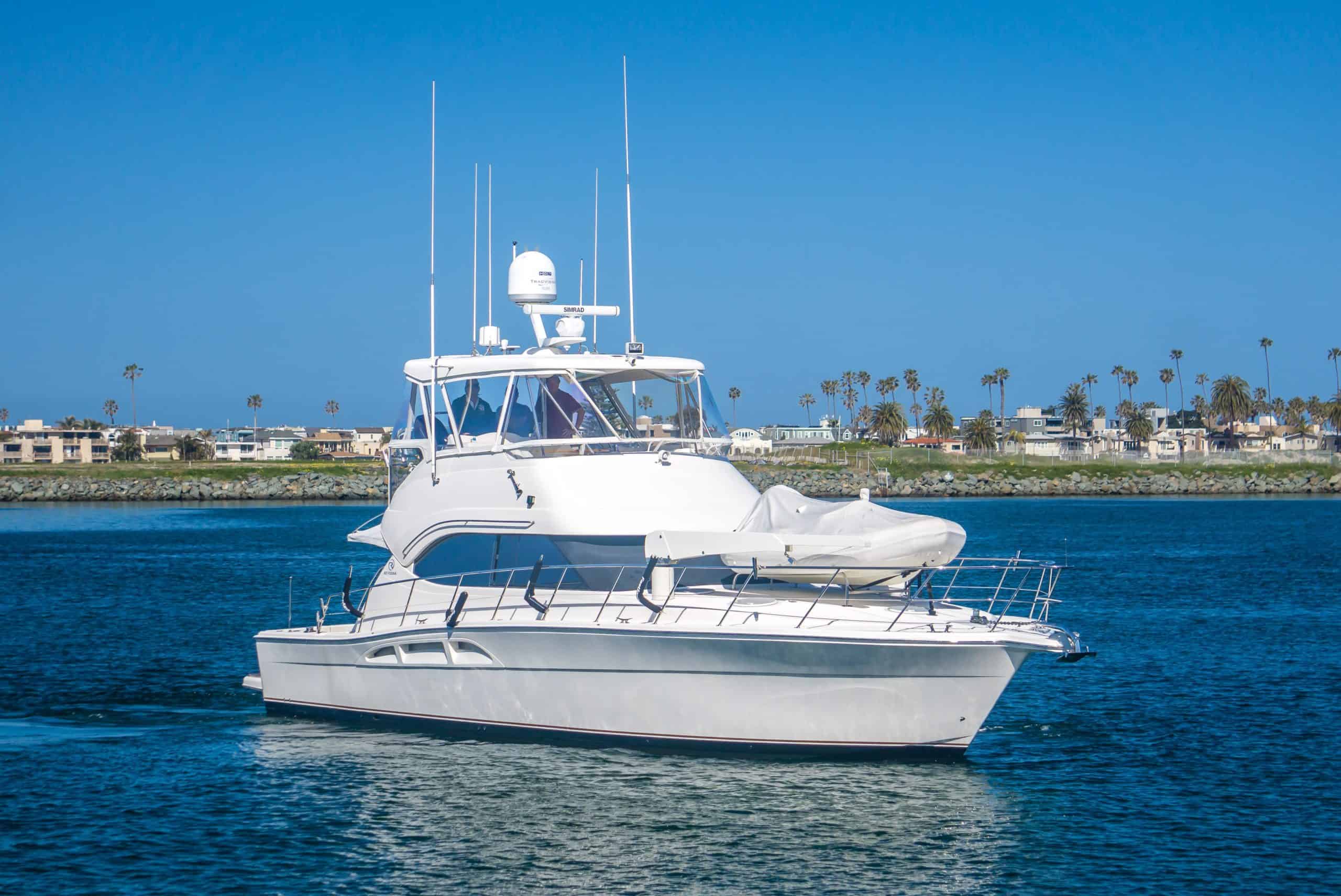  is a Riviera 47 Open Flybridge Series II Yacht For Sale in San Diego-0