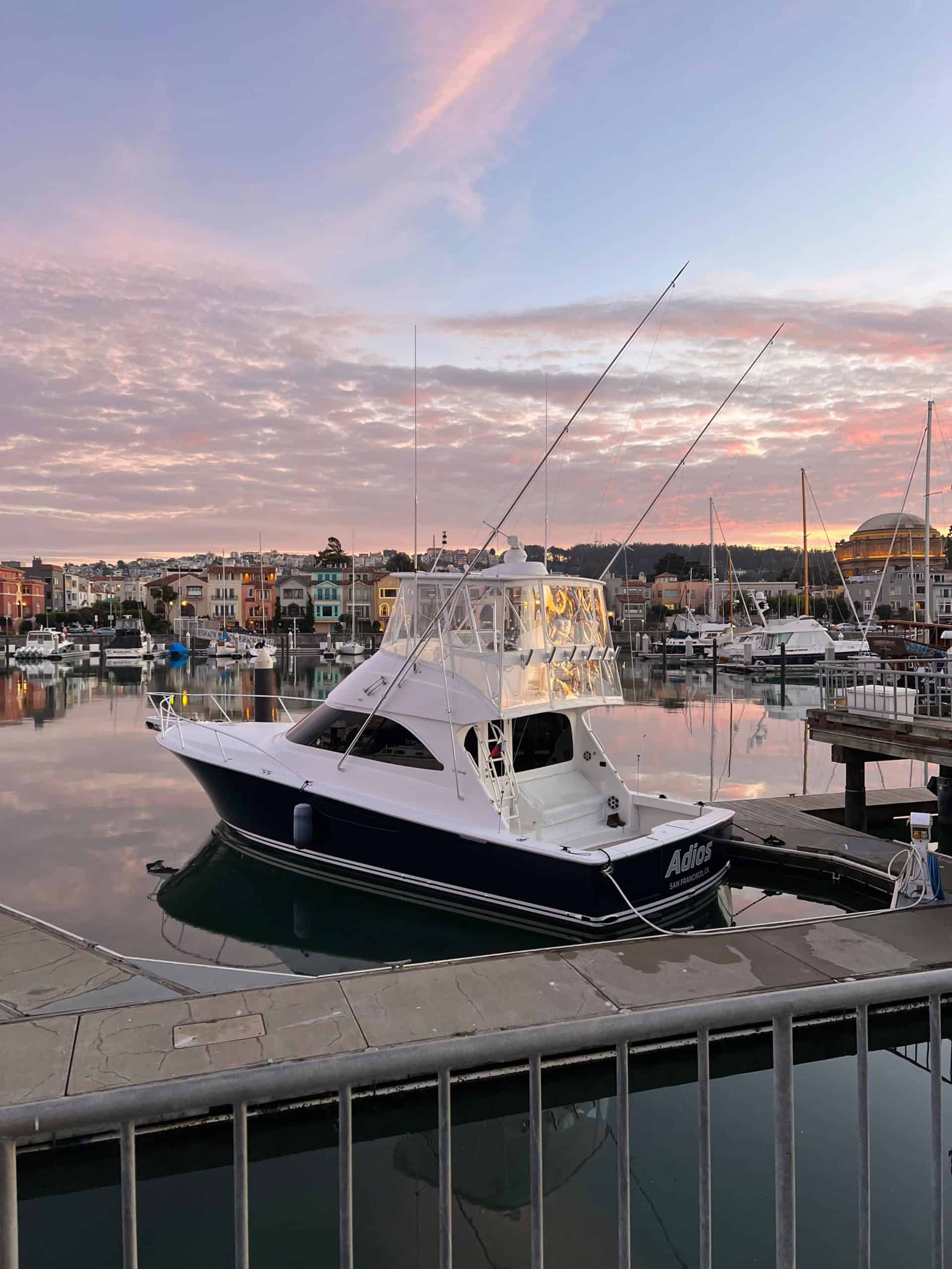 ADIOS is a Viking 42 Convertible Yacht For Sale in Sausalito-0