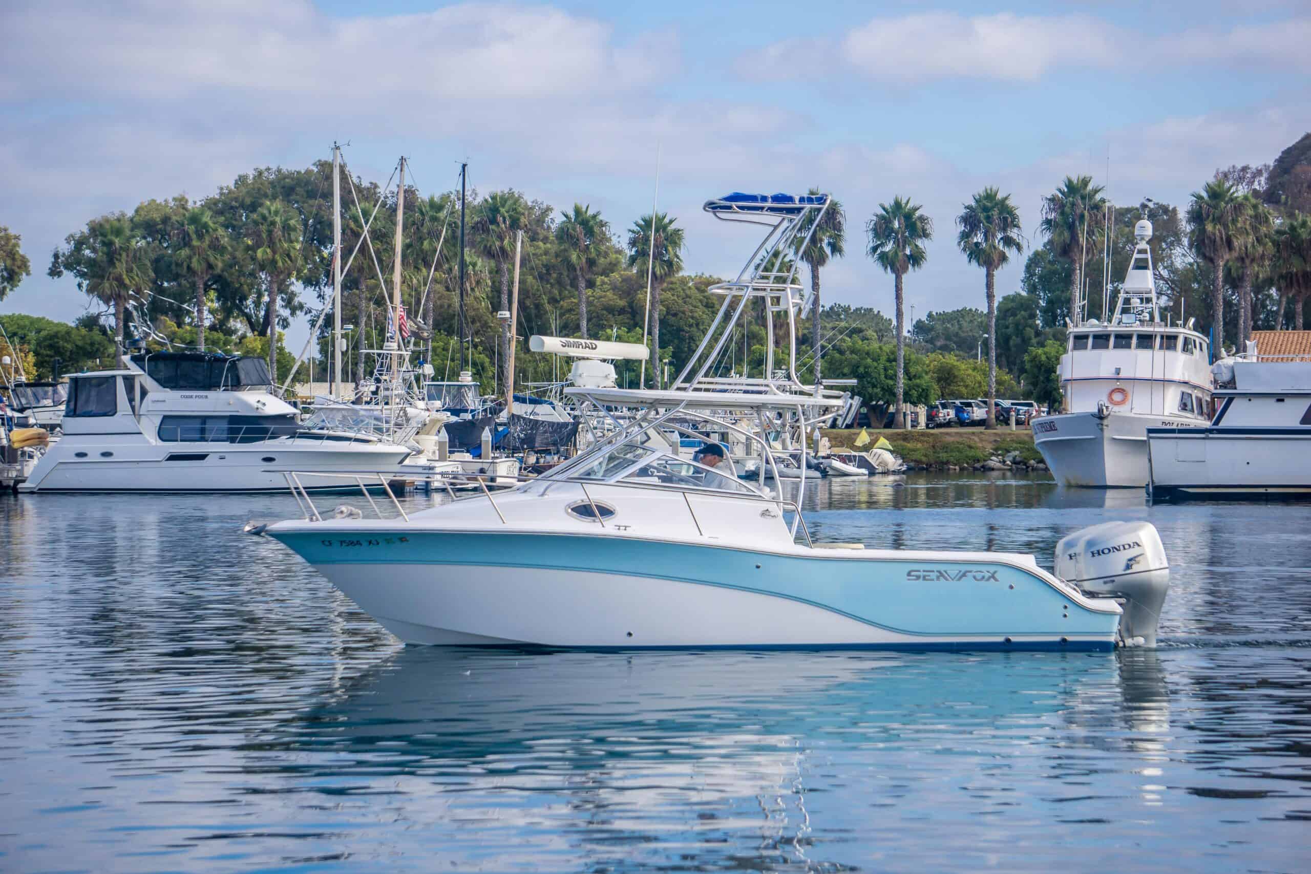  is a Sea Fox 256 Walk Around Pro Series Yacht For Sale in San Diego-0